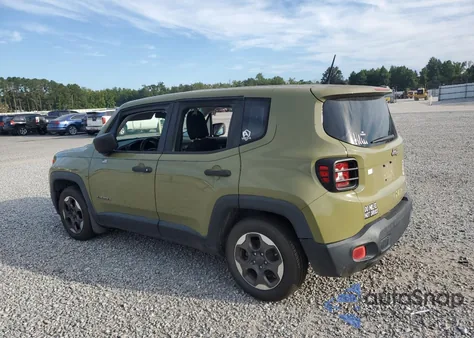 2015 Jeep Renegade Sport from USA, damaged, VIN ZACCJAAT7FPB81657